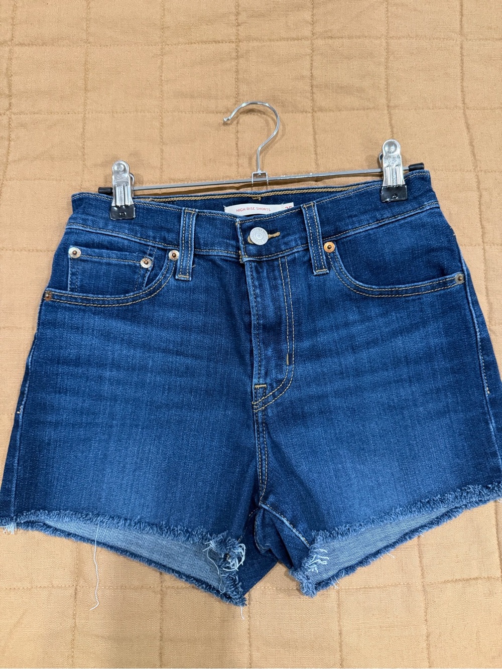 Levi’s high rise shorts